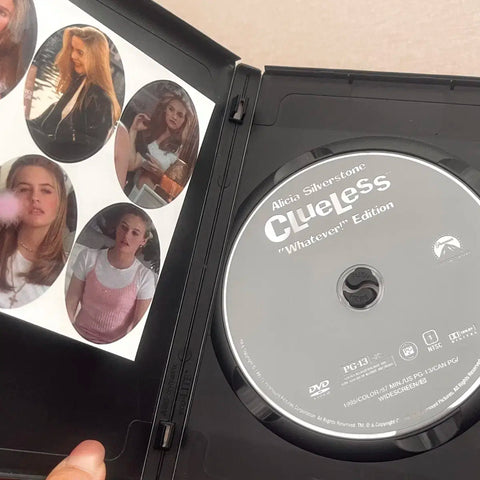 Movie Clueless Pink Cover Teen Kitsch US Version Vintage DVD