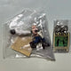 One Piece Smoker Navy Wanted Poster Keychain & Mini Figure Authentic Goods