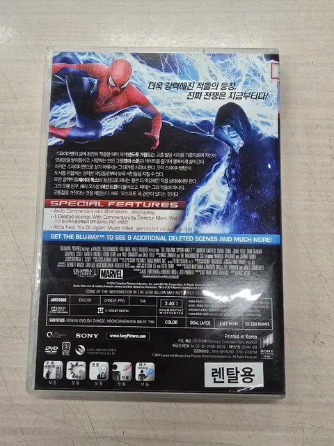 Selling Marvel action foreign movie "The Amazing Spider-Man 2".