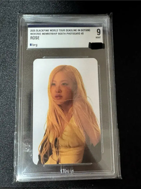 Blackpink Deadline Weverse Membership Rosé Photocard BRG 9 for Sale