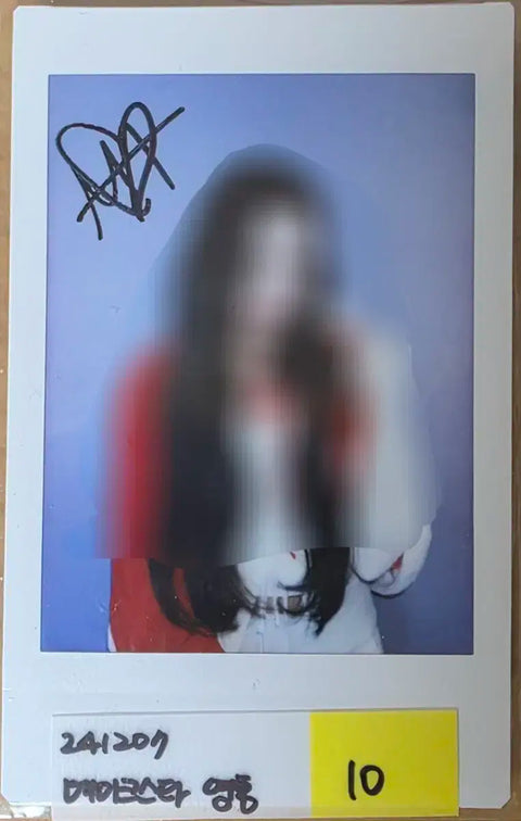 Odd Youth Oddyouth Maya Autographed Polaroid