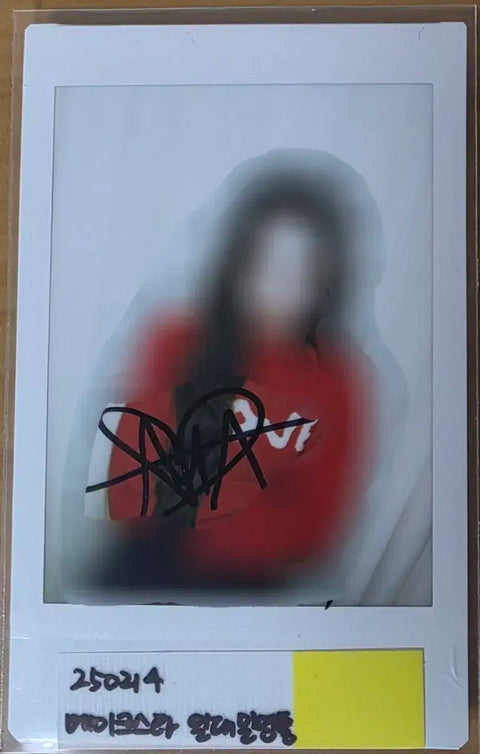 Oddyouth Maya's Autographed Polaroid