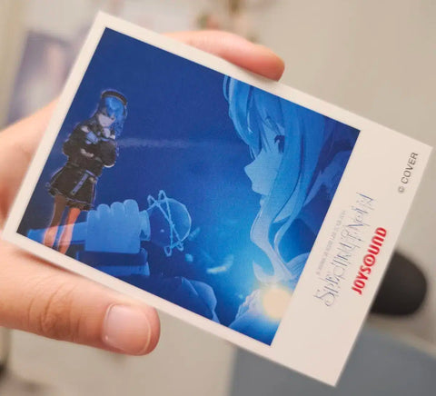 Hoshimachi Suisei Karaoke Kan Collaboration Photocard Cheki Polaroid