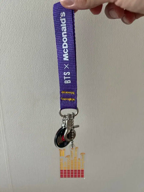 BTS McDonald's Keychain