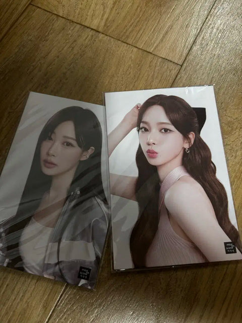 Miseenscene aespa photocard 2set 8 cards total for sale