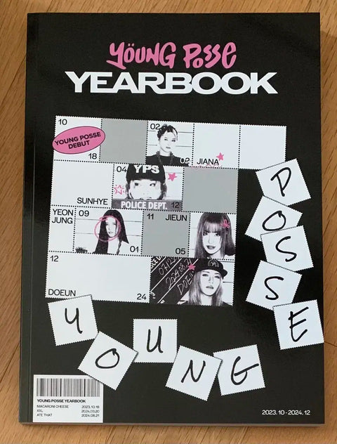 Young Posse Blip Yearbook Photocard