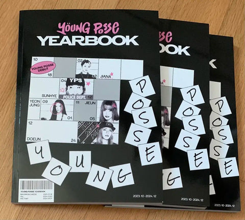 Young Posse Blip Yearbook Photocard