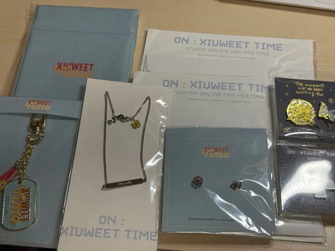 Exo Xiumin Ssuweet Time Goods Bundle Sale