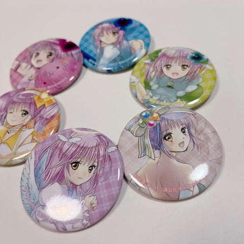 Shugo Chara! Shugo Chara! Any Original Art Transformation Illustration Can Badge Pin Button 6 Types