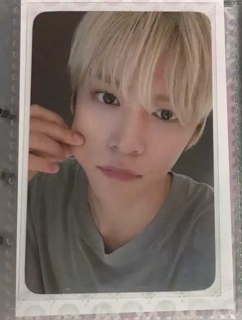 RIIZE Eunseok Itta lucky draw dumpling cheek pinch photocard transfer