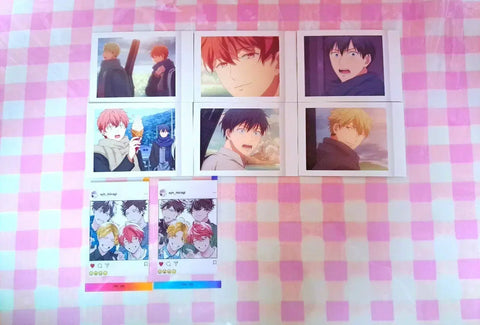 Given Sea Pashacolle 6 cards + 2 clear sheets