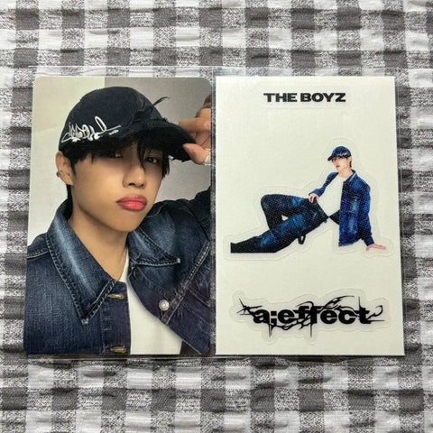 THE BOYZ Sunwoo a;effect Stylish Album Photocards All Together