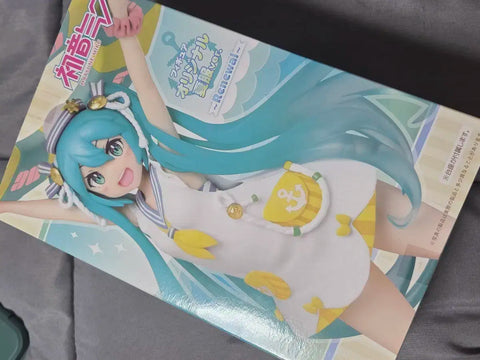 Taito Vocaloid Hatsune Miku Summer Tube Figure Boxed Classic