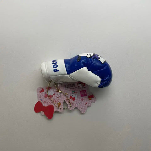 Sanrio Pochacco Boxing Glove Keyring