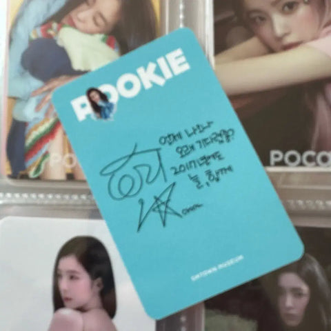 Red Velvet Irene Rookie Photocard