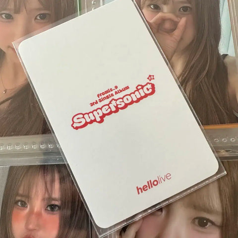 fromis_9 Lee Sae-rom Supersonic Hello Live Lucky Draw