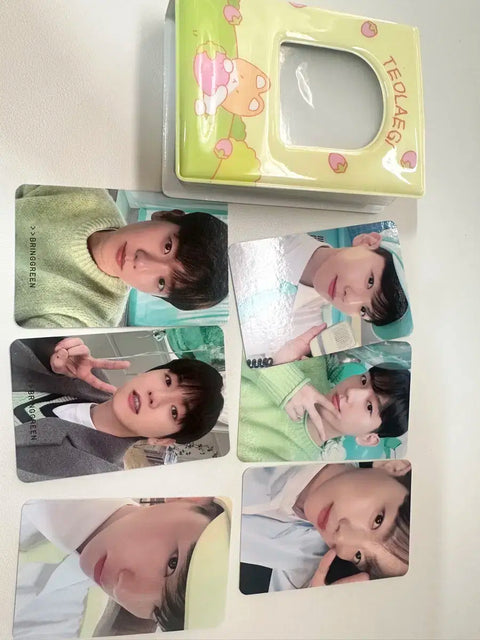 Baekhyun fur photocard holder photocard storage, Baekhyun photocards bulk sale