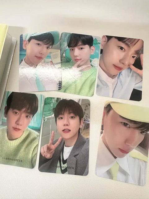 Baekhyun fur photocard holder photocard storage, Baekhyun photocards bulk sale
