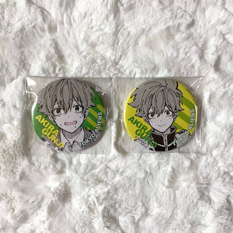 Tokyo Aliens Doelli Gunji Akira Original Drawing Can Badge Museum Animate Manga