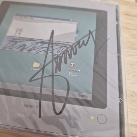 Ahn Byeong-woong - Signed CD Autographed Album