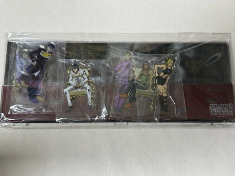 JoJo World 3 Acrylic Diorama Unopened Giorno Josuke Jolyne Bucciarati Rohan