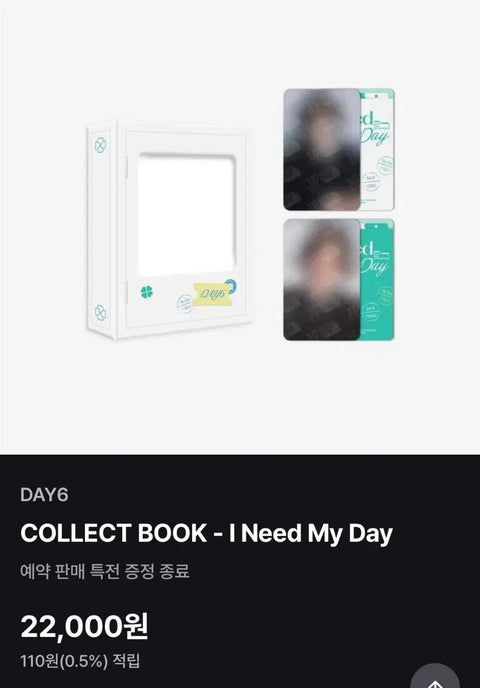 DAY6 Young K Collect Book + Photocard
