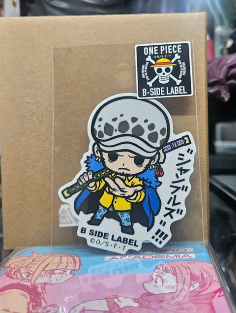 One Piece Beside Label Trafalgar Law Sticker