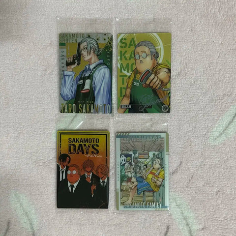 Sakamoto Days Sakadei Sakamoto Taro Original Art Wafer Card Rare SP Bundle