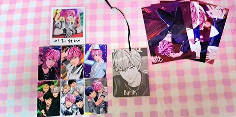 PLAVE Bambi Vanguard Polaroid 2nd Anniversary Pop-up Photocard + Sachet Printed Photo Freebie