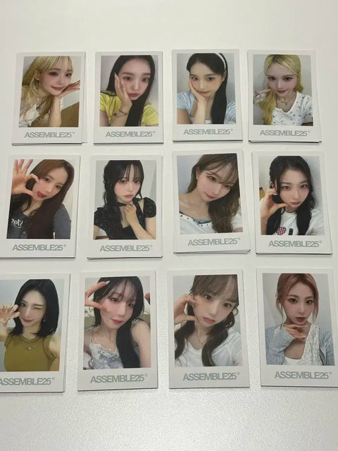 12 Member Set tripleS Assemble24 Everline Polaroid Photocard Unreleased Benefit