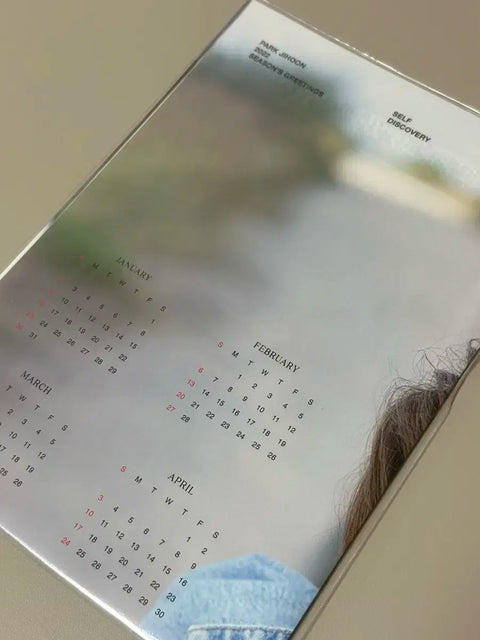 Park Jihoon 2022 Season's Greetings Poster Calendar