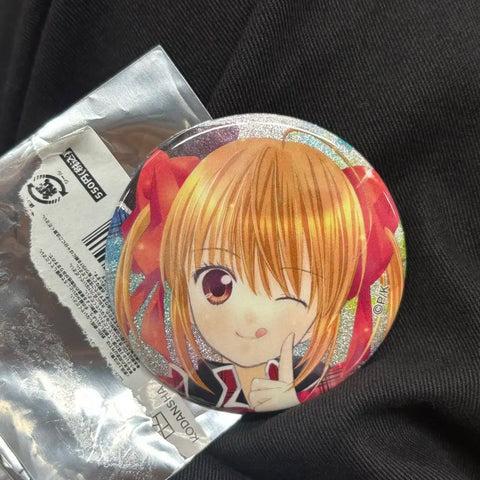 Shugo Chara! Glitter Can Badge Yui