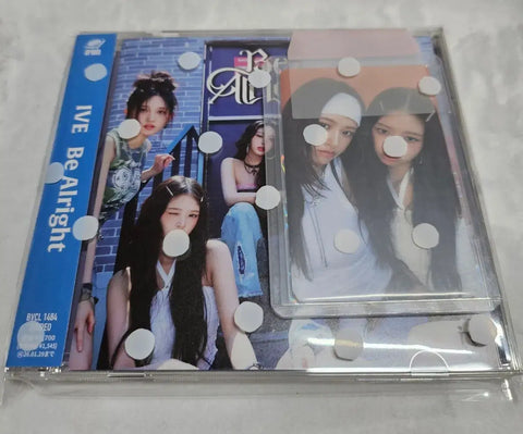 IVE Be Alright violaight Unsealed CD + Photocard