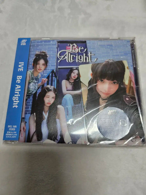 IVE Be Alright Group CD + Photocards