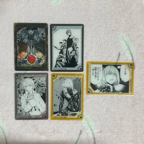 Death Note Light এল Ryuk Mello Near Original Artwork Huaboca Clear Card Rare