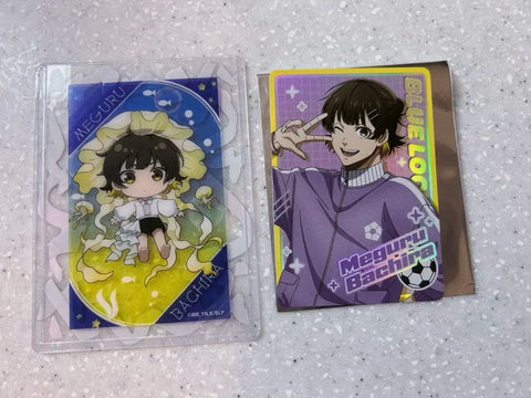 Blue Lock Bachira Pastelware Hologram Card Jellyfish Clear Card Seibu Chichibu