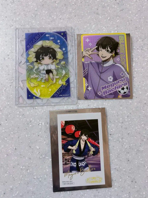 Blue Lock Bachira Pastelware Hologram Card Jellyfish Clear Card Seibu Chichibu