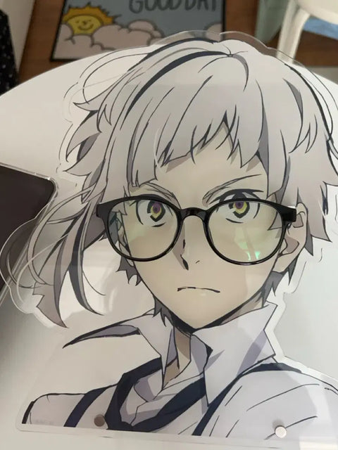 Bungo Stray Dogs Atsushi roommate glasses stand