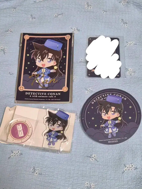 Detective Conan Animate Cafe Ran Mori Goods Set