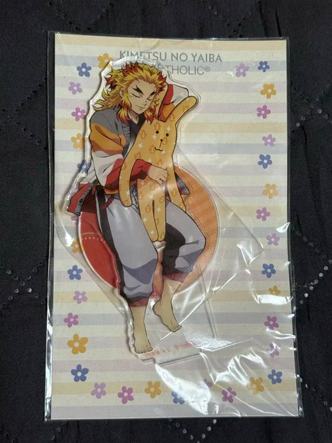 Demon Slayer: Kimetsu no Yaiba Craft Holic Rengoku Kyoujurou Pajamas Acrylic Stand Limited Edition Unopened