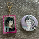 Jujutsu Kaisen Zenin Maki Keychain and Badge Bundle for Sale