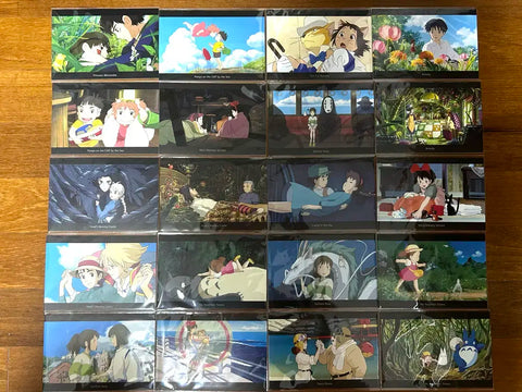 20 Ghibli postcards