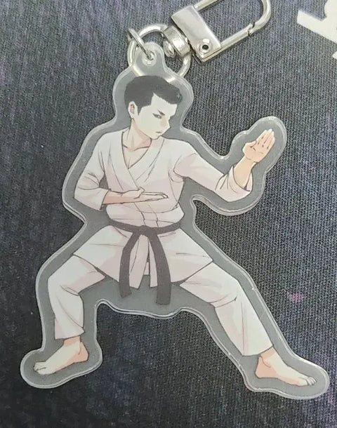 Selling Jong Gun keyring from Lookism.
