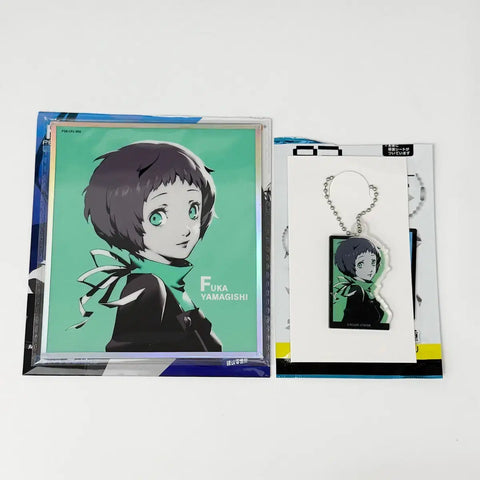Persona 3 Reload Fuuka Shikishi Acrylic Keychain