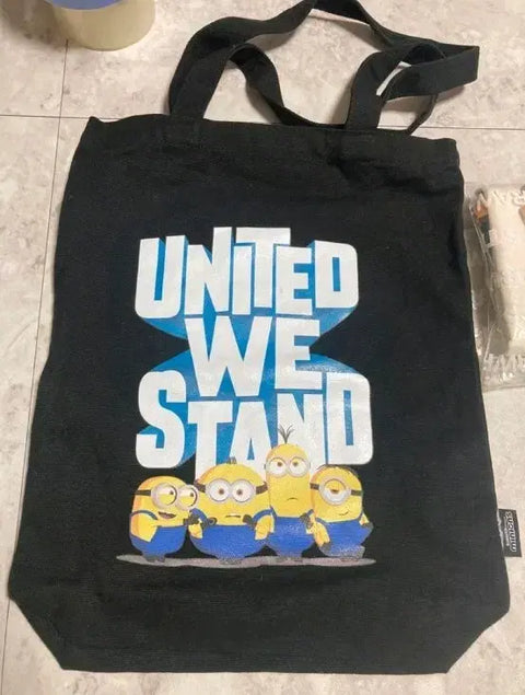 Minions black eco bag