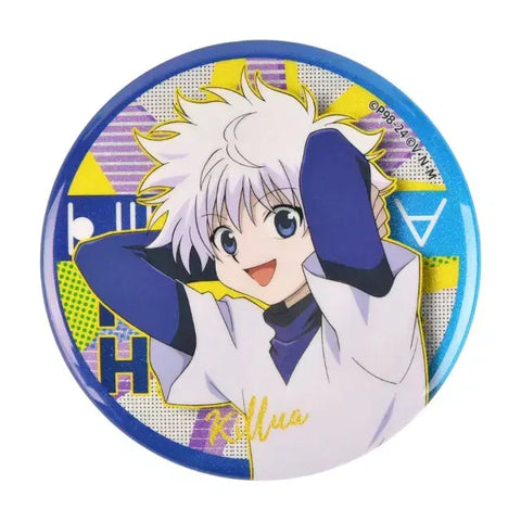 Hunter x Hunter Glitter Big Can Badge Killua Gon Bundle