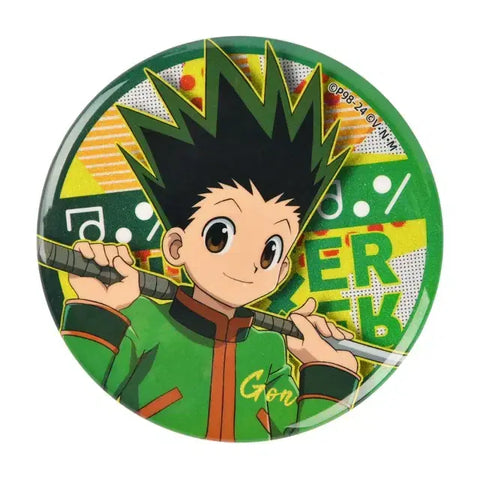 Hunter x Hunter Glitter Big Can Badge Killua Gon Bundle