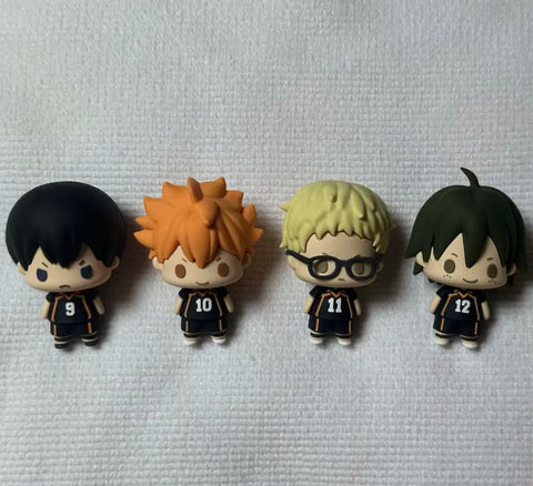 Haikyu!! Chocoring Chocorin Chocorin Figure Kageyama Hinata Tsukishima Yamaguchi