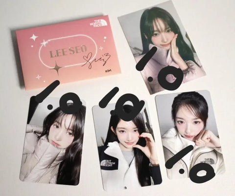 New North Face Lee Seo photocard