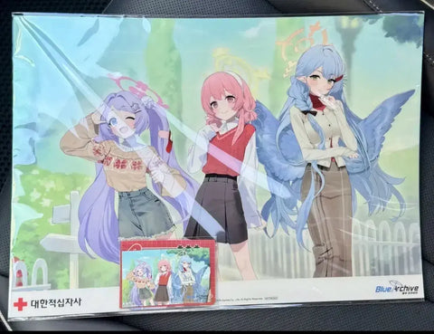Blue Archive Blood Donation Goods Full Set Unopened Shalle Administrative Office Relief Knight Squad Collaboration Sale